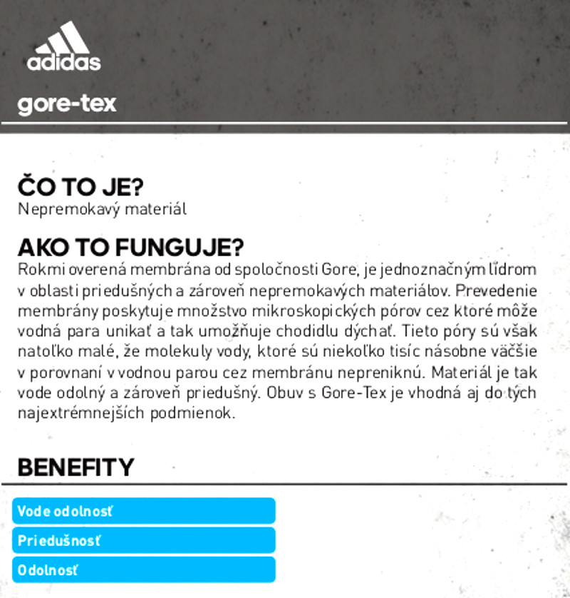 adidas Gore-tex 